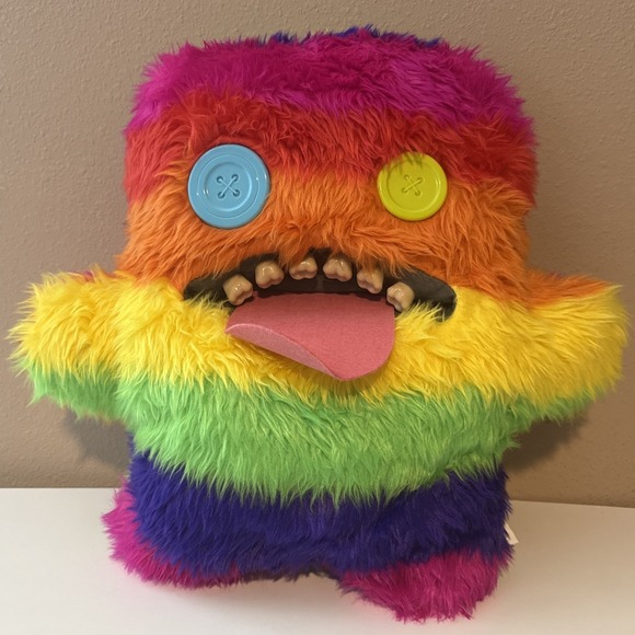 Fuggler Other - BIGG FUGGLER Fugg Oogah Boogah 17" Rainbow Plush Tie-dye XL Big NEW